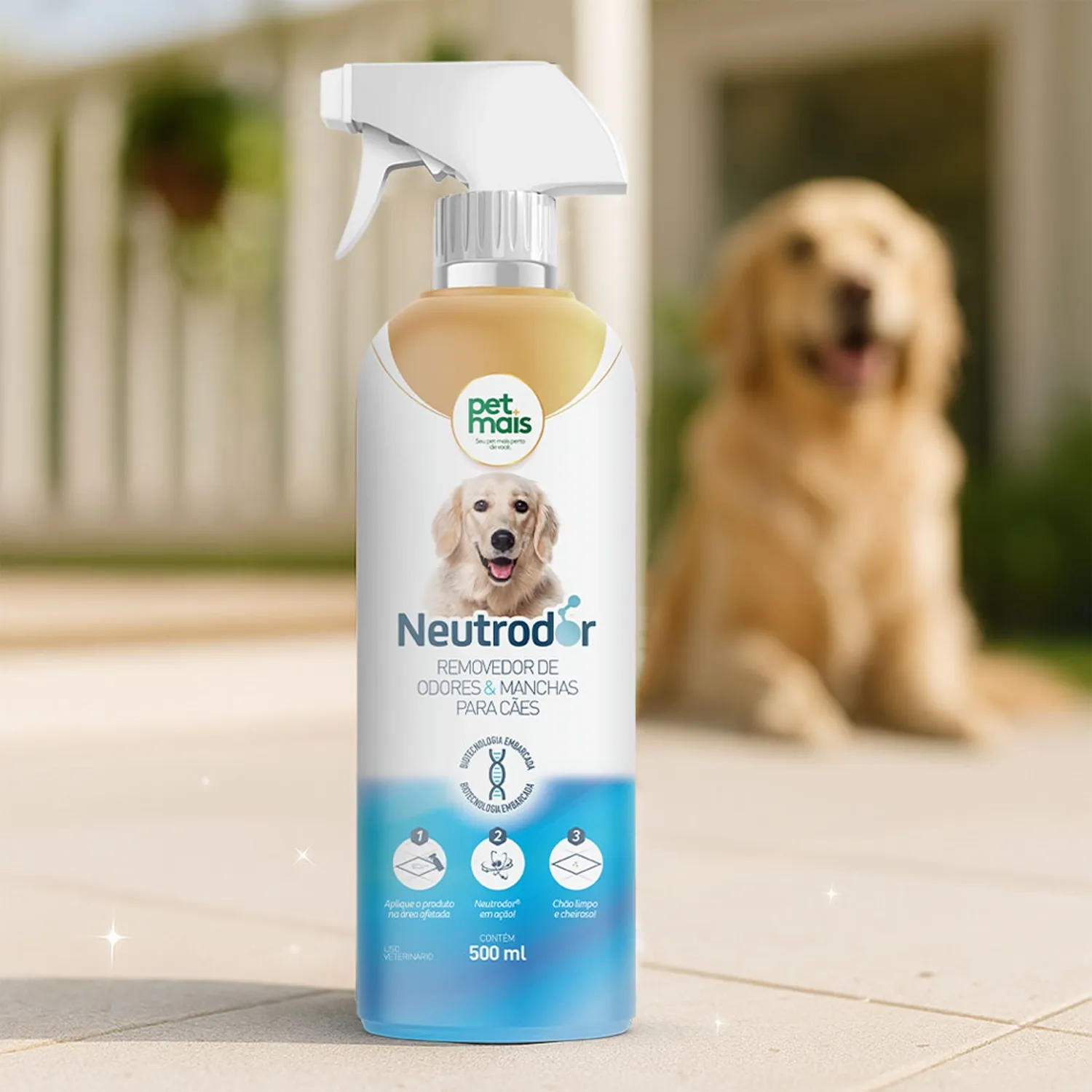 Neutrodor Cães Removedor de Odores e Manchas Petmais